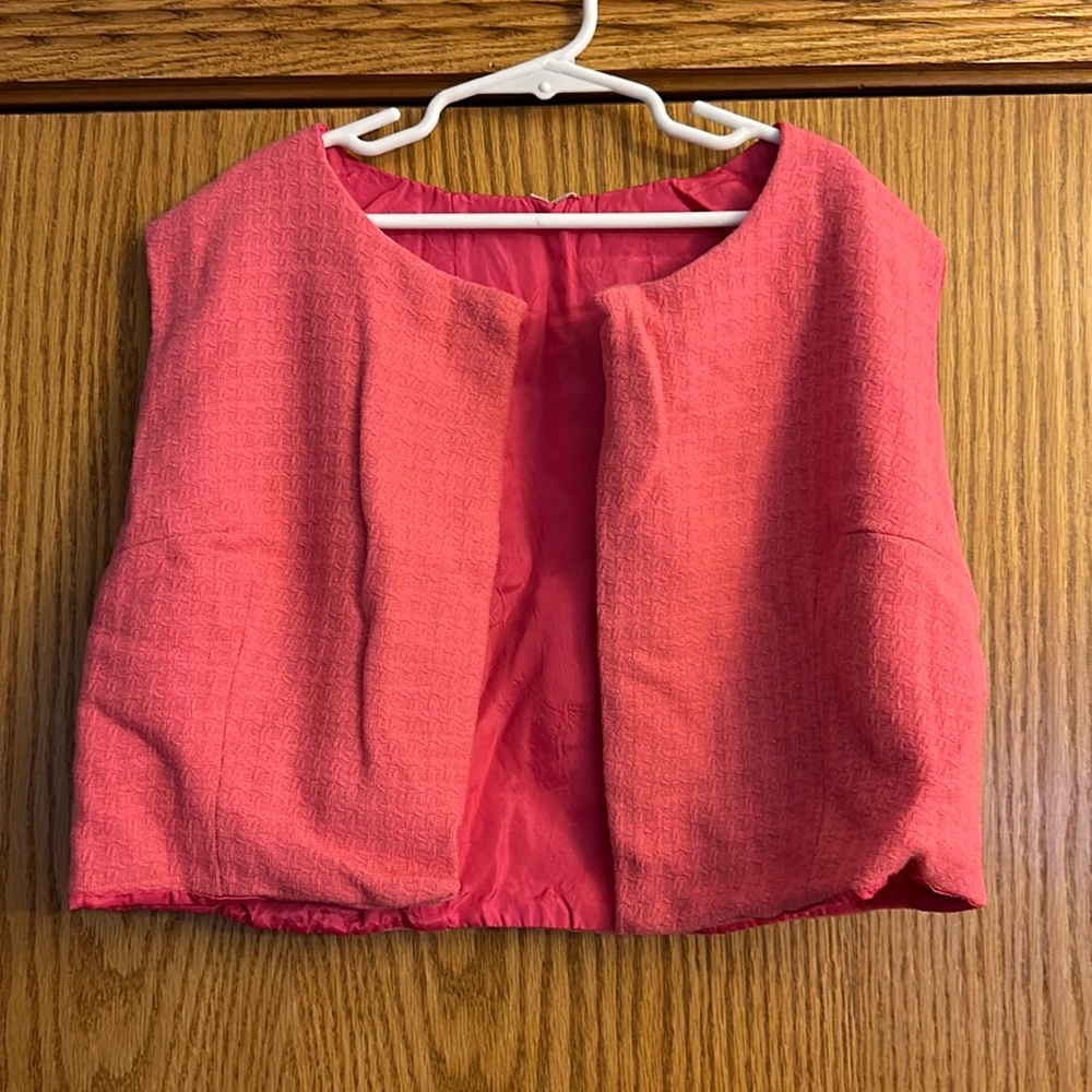 Janet Creek vintage pink vest
